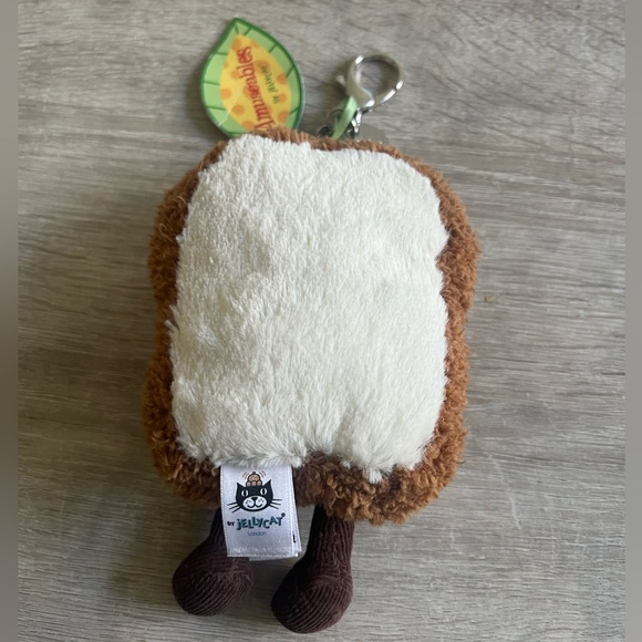 Jellycat Toast Plush with Brown and Cream - Picture 4 of 6
